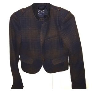 Plaid blazer